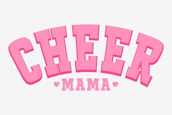 Cheer Mama Mom Retro Svg Pink Vintage Graphics and T-Shirt Designs Review