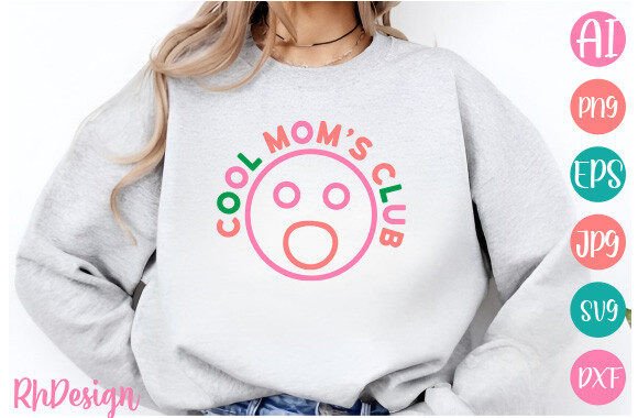 Cool Mom’s Club SVG Graphics and T-Shirt Designs Review