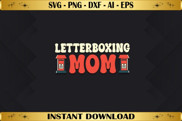 Letterboxing Mom Graphics and T-Shirt Designs Review