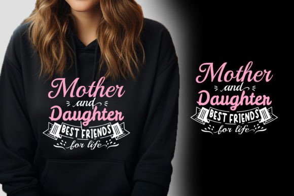 Mother and Daughter Best Friends Graphics and T-Shirt Designs Review