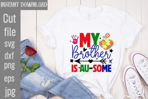 My Brother is Au-some SVG Cut File: Graphics and Freebies Review