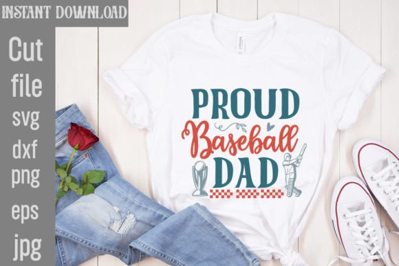 Proud Baseball Dad SVG Cut File: Graphics and Freebies Review