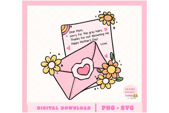 Retro Mothers Day Svg Mom Appreciation Graphics and Illustrations