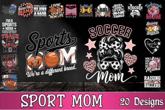 Sport Mom SVG Bundle: A Designer’s Review for Graphics and Crafts