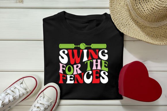 Swing for the Fences Retro Design Graphics and T-Shirt Designs