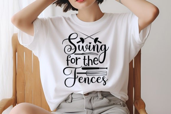 Swing for the Fences SVG Design Graphics and T-Shirt Designs Review