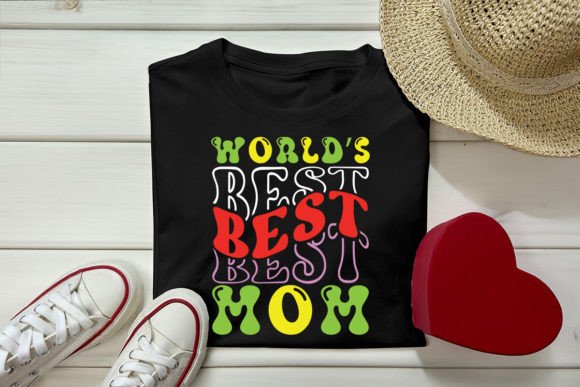 World s Best Mom Retro Design: Graphics and T-Shirt Designs Review